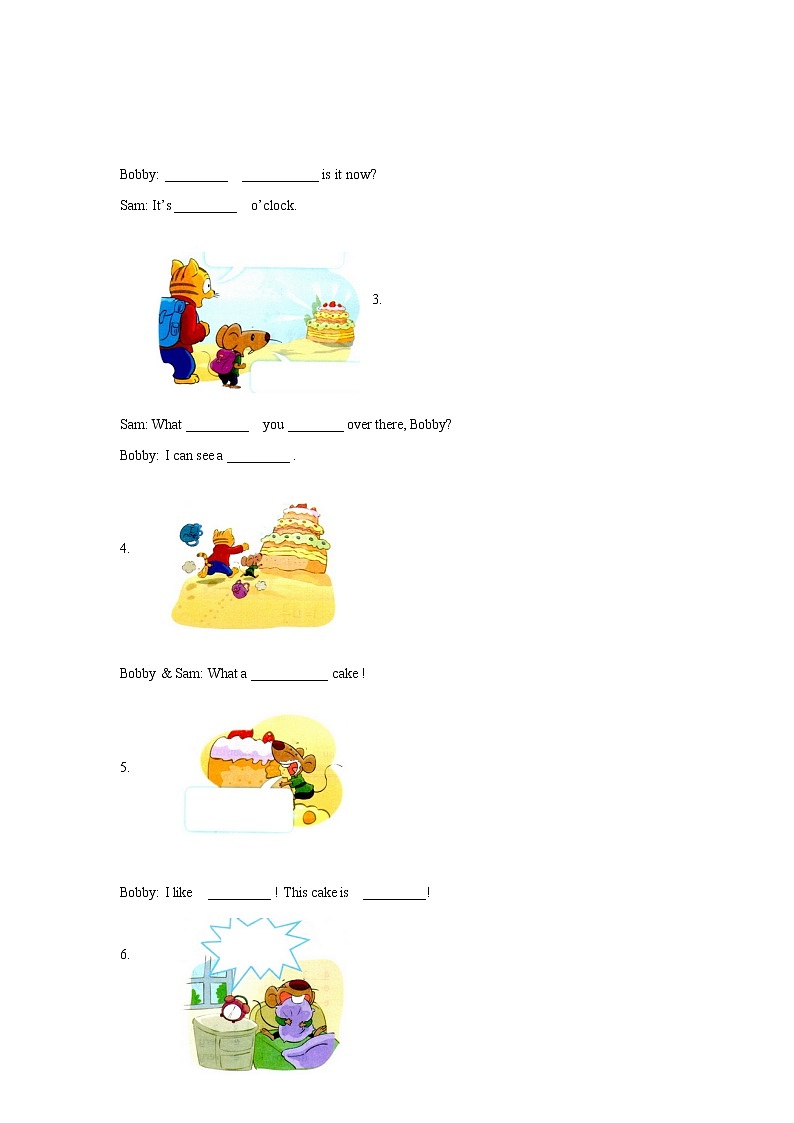 【精品】Unit3 Fun time & Cartoon time（练习及解析）-译林版（三起）-四年级英语下02