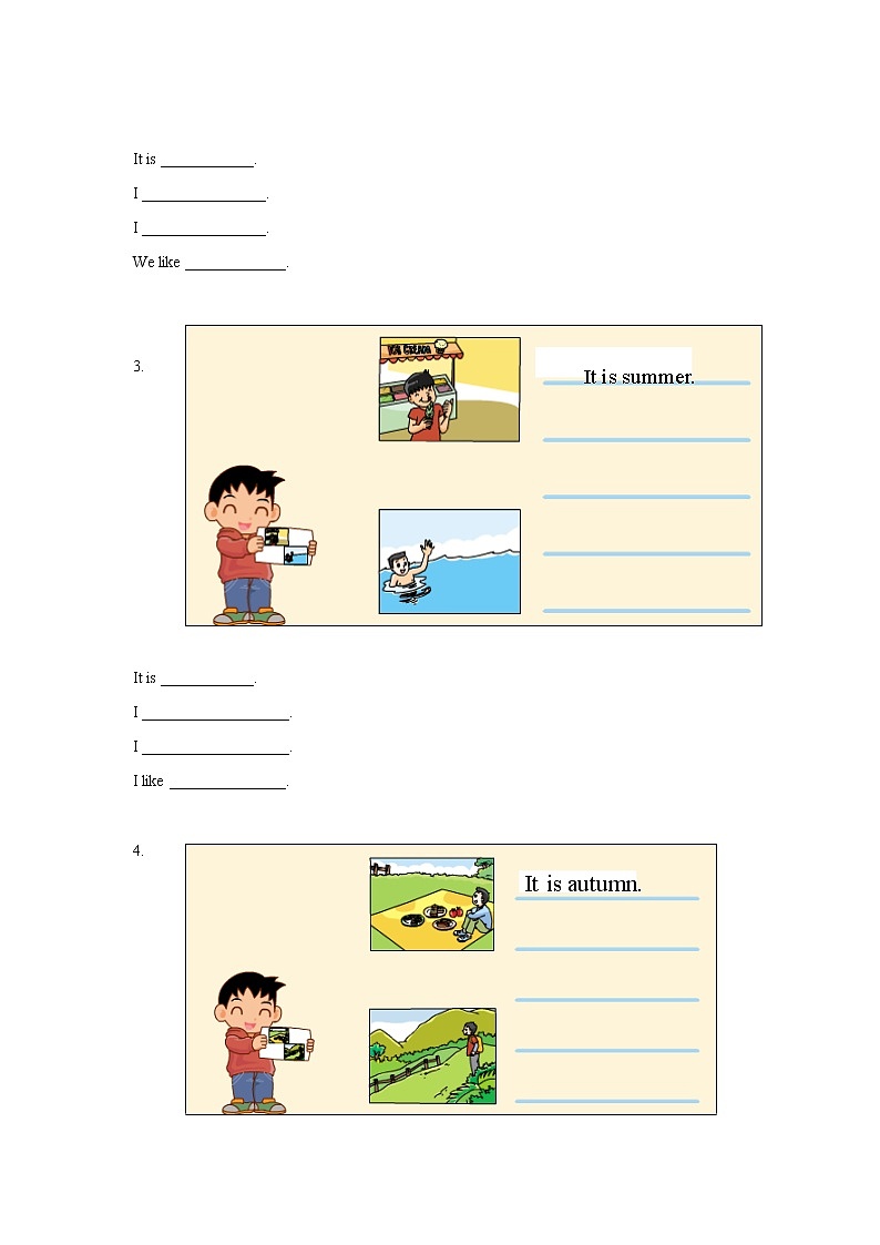 【精品】Unit5 Fun time & Cartoon time（练习及解析）-译林版（三起）-四年级英语下02