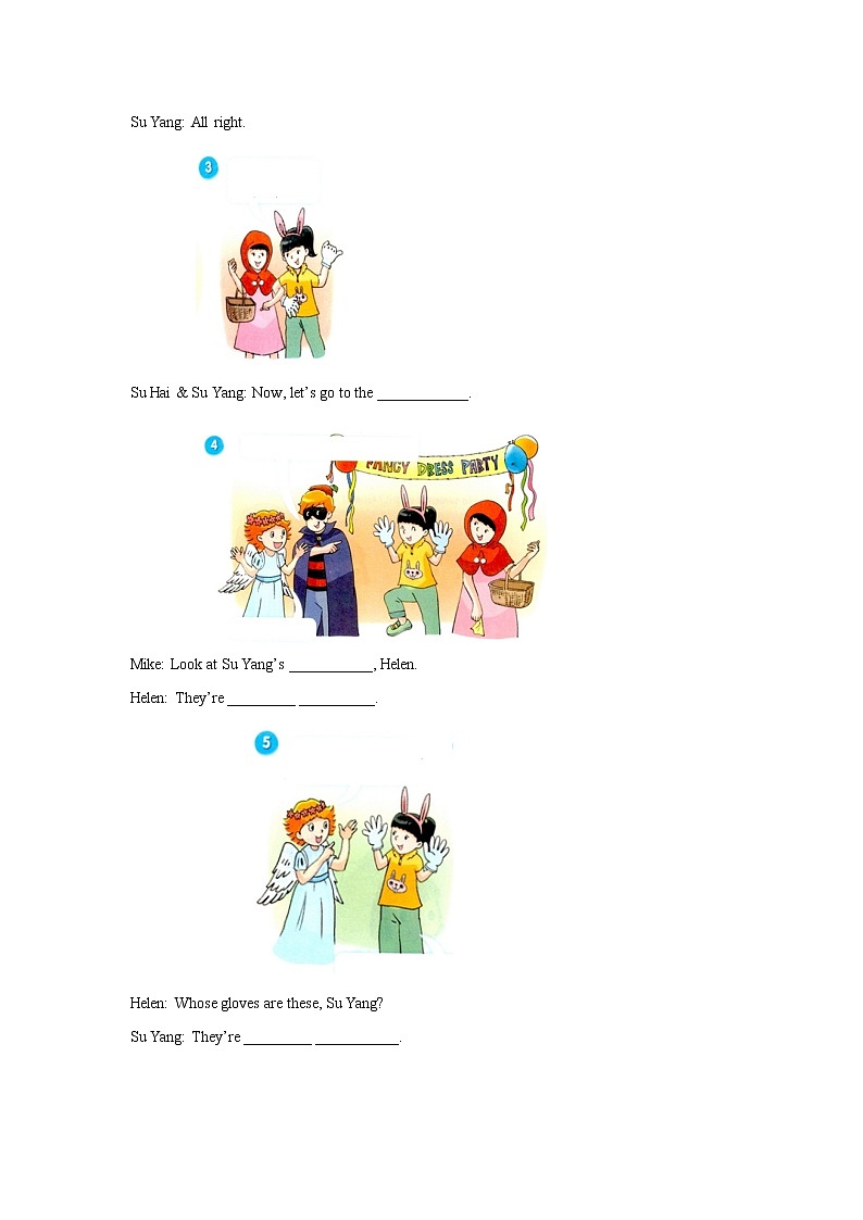 【精品】Unit6 Story time（练习及解析）-译林版（三起）-四年级英语下02