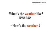 Module 1 Unit 1 What's the weather like课件PPT