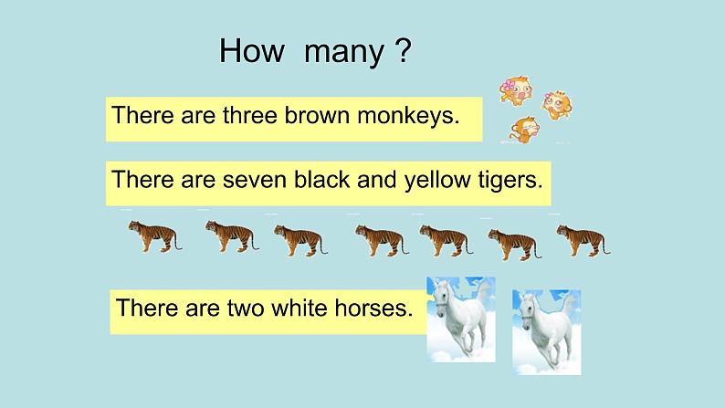 Module 7 Unit 2 There are three brown monkeys课件PPT第4页