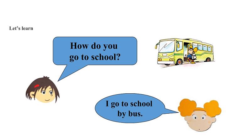 Module 7 Unit 1 How do you go to school课件PPT08