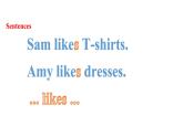 Module 4 Unit 1 Sam likes T-shirts課件PPT