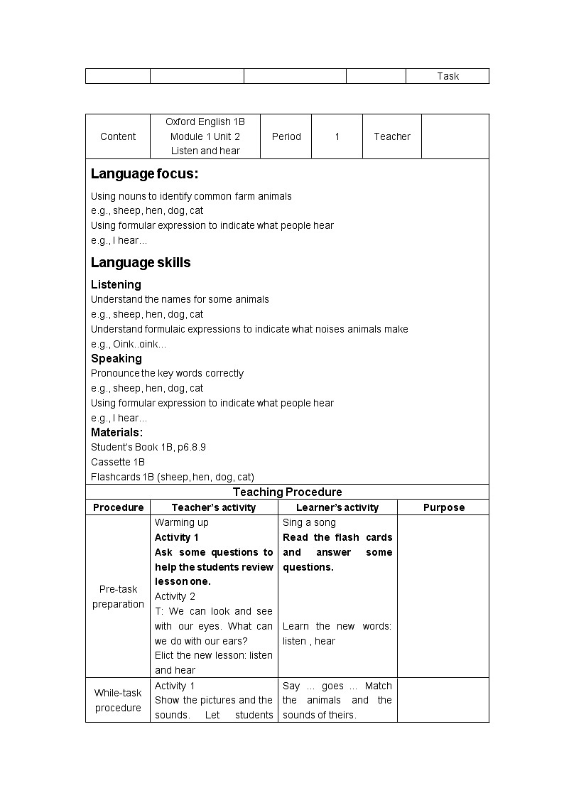 M1unit2教案第2页