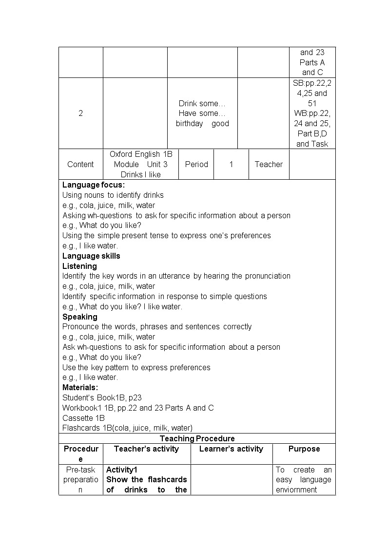 M2unit3教案第2页