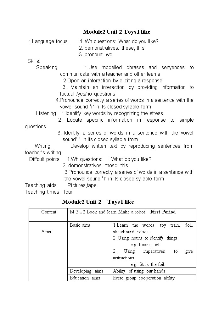 牛津上海版英语三下m2u2Period  1课件+教案01