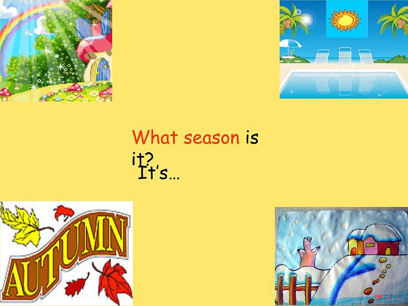 牛津上海版英语三下M3U3 Seasons Period2课件+教案05