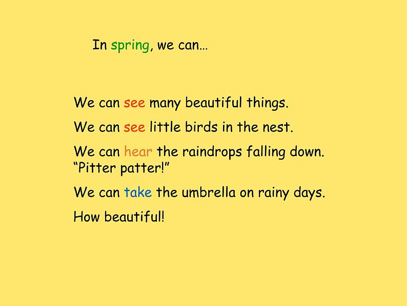 牛津上海版英语三下M3U3 Seasons Period2课件+教案07