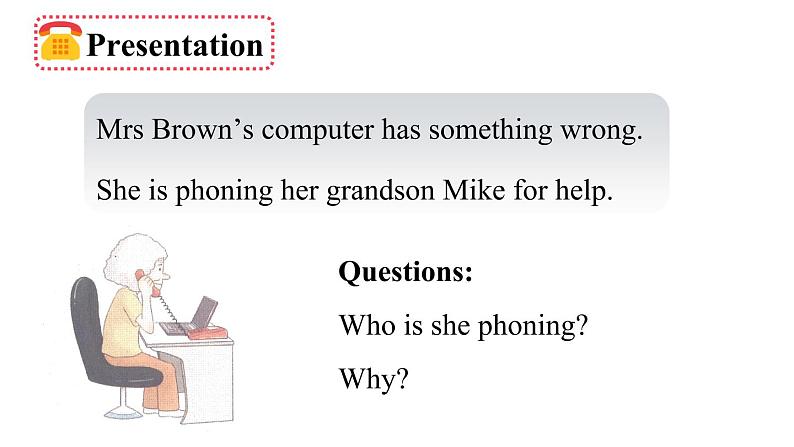 外研剑桥版英语五下unit1第2课时 A phone call  2a & 2b课件+教案+素材06