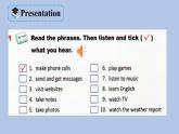外研劍橋版英語五下Revision 1 第1課時(shí)  part1-4課件+教案+素材