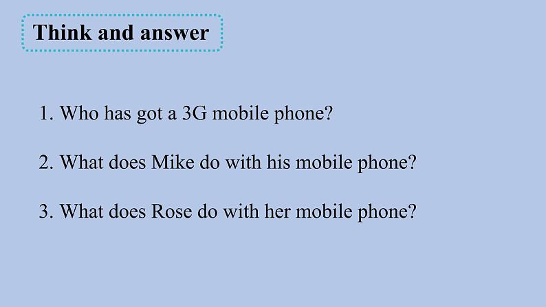 外研剑桥版英语五下Revision1第1课时 Revision 1课件第8页