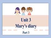 外研劍橋版英語(yǔ)六下uniy3Mary's diary（2）Part 3課件+教案+素材