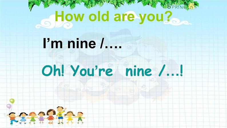 Module 6 Unit 2 How old are you？课件PPT第7页