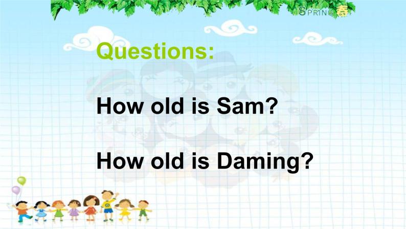 Module 6 Unit 2 How old are you？课件PPT08