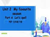 Unit 2 Part A 第3课时 Let’s spell课件+素材