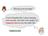 Module 9 Unit 2 I bumped my head课件PPT