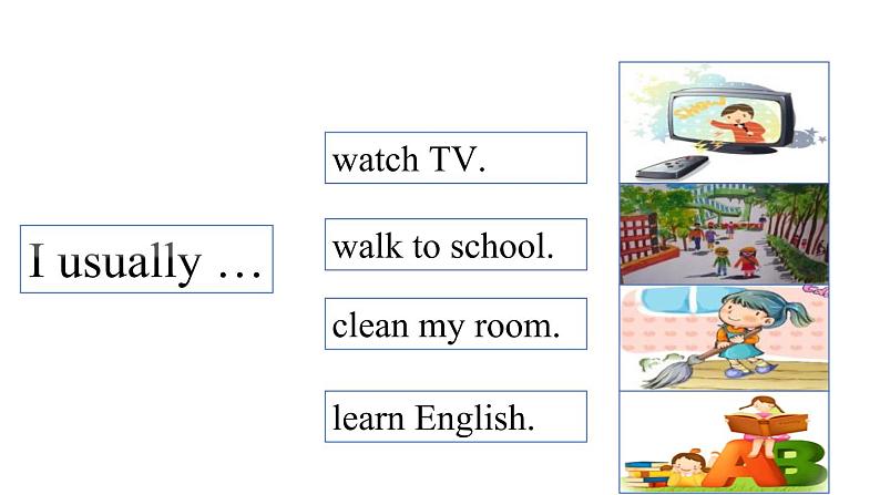 Module 3 Unit 1 She didn 't walk to school yesterday课件PPT第4页