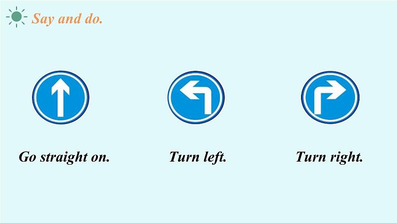 Module 1  Unit 1 Go straight on课件PPT07