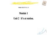 Module 1 unit 2 It's at the station课件PPT