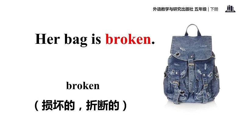 Module 5 Unit 1 Your bag is broken课件PPT03