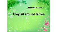 小学英语外研版 (一年级起点)五年级上册Unit 1 Children often sit around tables.图文ppt课件