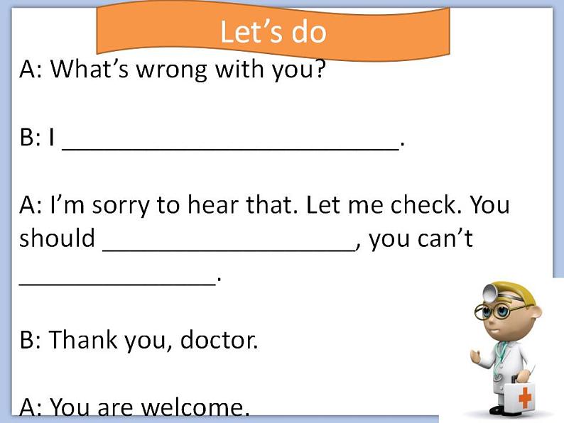 Unit 4 Seeing the doctor 课件2第4页