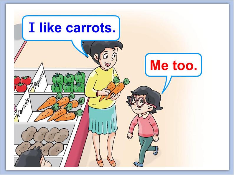 Unit 3 I like carrots  第一课时 课件+教案08