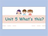 Unit 5 What's this  第一课时 课件+教案