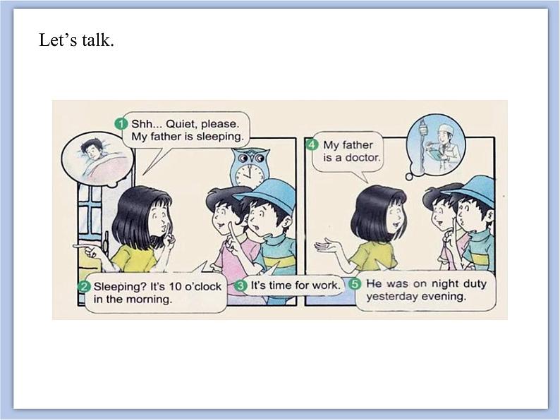 unit 1 Lesson 1 What does your father do 第一课时_课件1第3页