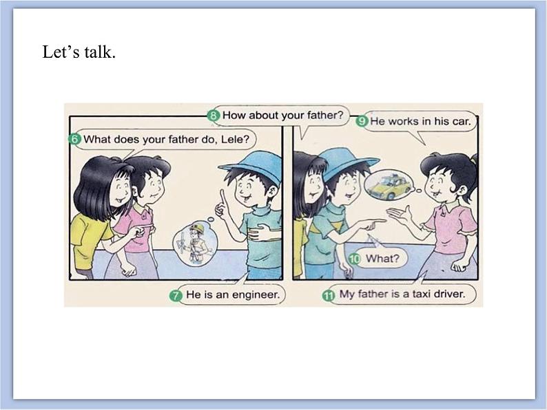 unit 1 Lesson 1 What does your father do 第一课时_课件1第4页