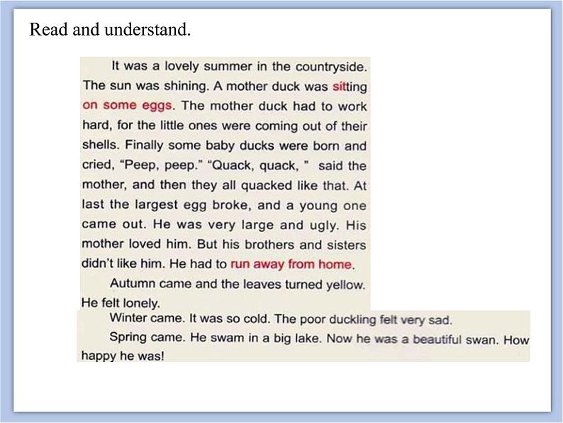 unit 3 Lesson 1 He was a beautiful butterfly 第二课时_课件+教案04