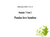 Module 7 Unit 2 Pandas love bamboo課件PPT