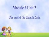 Module 6 Unit 2  She visited the Tianchi Lake课件PPT