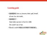 Module 7  Unit 2 She couldn't see or hear.课件PPT