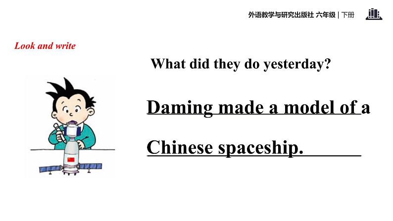 Module6 Unit 2  The name of the spaceship is Shenzhou课件PPT07