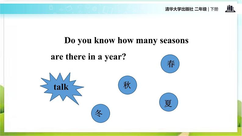 清华大学版二年级下册英语Unit4 Lesson27（课件）第2页