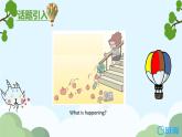 外研版（新）六下-Module 4 Unit 2 The apples are falling down the stairs【优质课件】