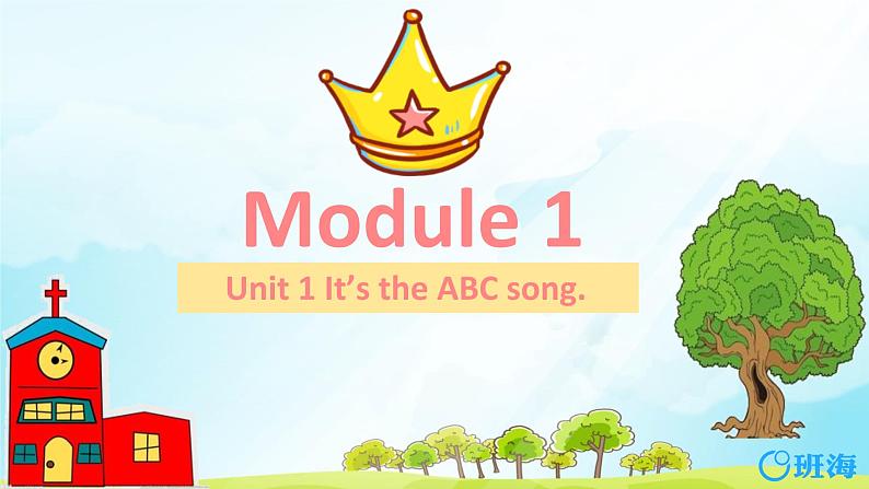 外研版（新）三下-Module 1 Unit 1 It's the ABC song.【优质课件】01