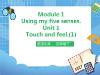 2021学年Unit 1 Touch and feel优质课件ppt