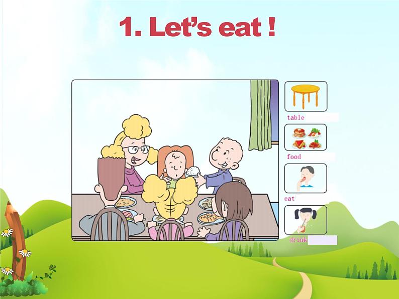 冀教版（三起点）三下 Lesson 13   I’m Hungry 课件+教案+素材03