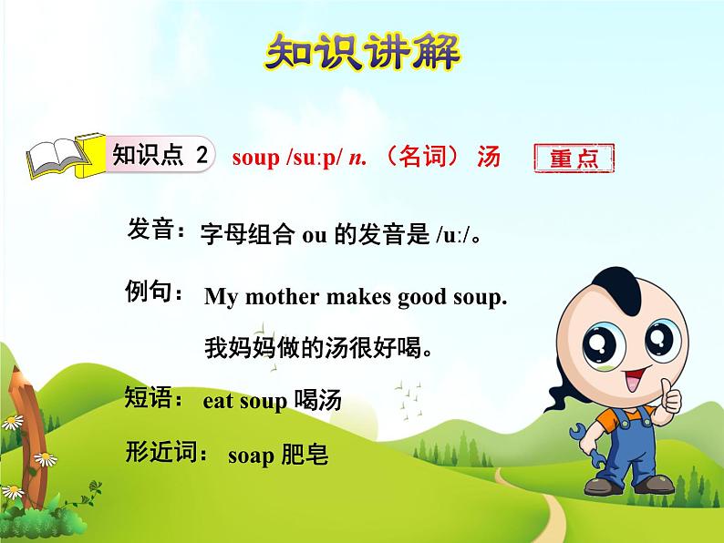 冀教版（三起点）三下 Lesson 14   Would You Like Some Soup 课件+教案+素材05