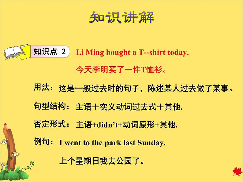 冀教版（三起点）六下 Lesson4 Did You Have Fun 课件+教案+素材06