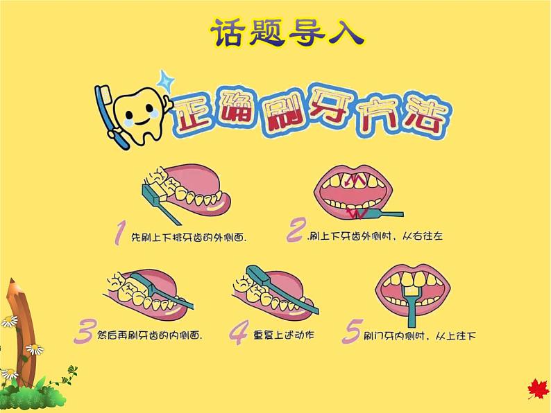 冀教版（三起点）六下 Lesson8 Always Brush Your Teeth! 课件+教案+素材02