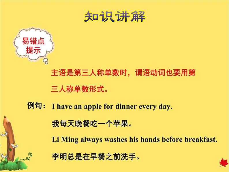 冀教版（三起点）六下 Lesson8 Always Brush Your Teeth! 课件+教案+素材05