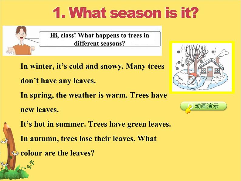 冀教版（三起点）六下 Lesson 13 Summer Is Coming 课件+教案+素材03
