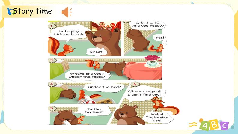 人教版PEP英语三年级下册第四单元第6课时Part B(Start to read & story tim)课件+教案+习题07