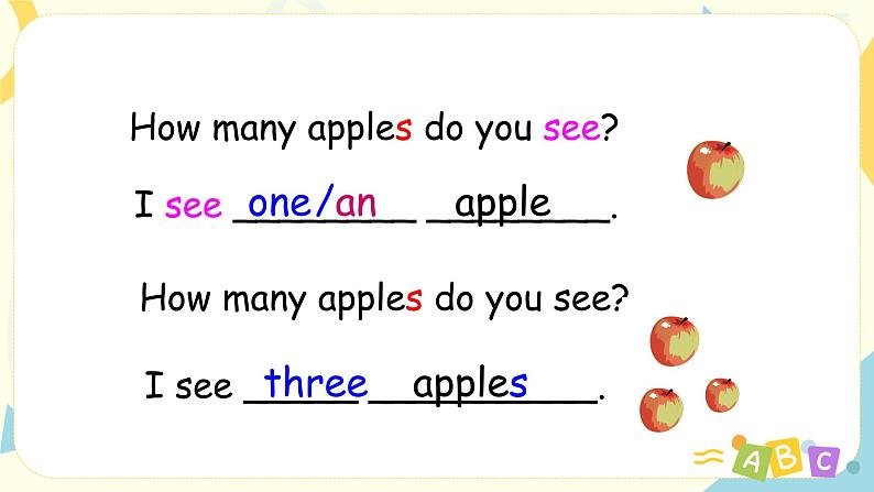 人教版PEP英语三年级下册第5单元第1课时Part A (Let’s learn & Let's do)课件+教案+习题07
