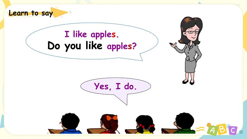 人教版PEP英语三年级下册第5单元第1课时Part A (Let’s learn & Let's do)课件+教案+习题08