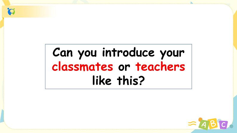 人教版PEP英语三年级下册第1单元第6课时Part B (Start to read & Story time)课件+教案+习题06