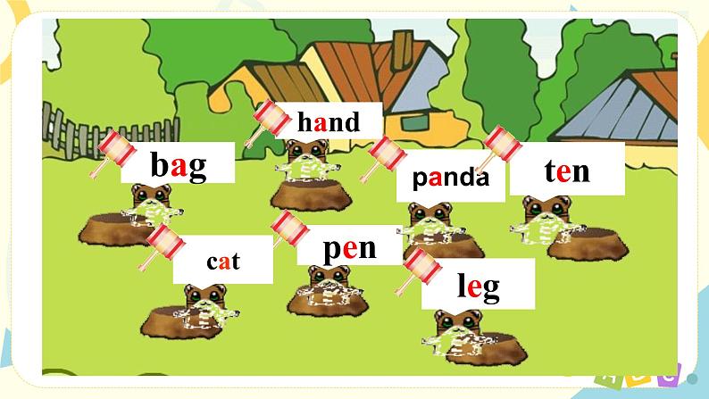 人教版PEP英语三年级下册第四单元第3课时Part A (Let's spell )课件+教案+习题03